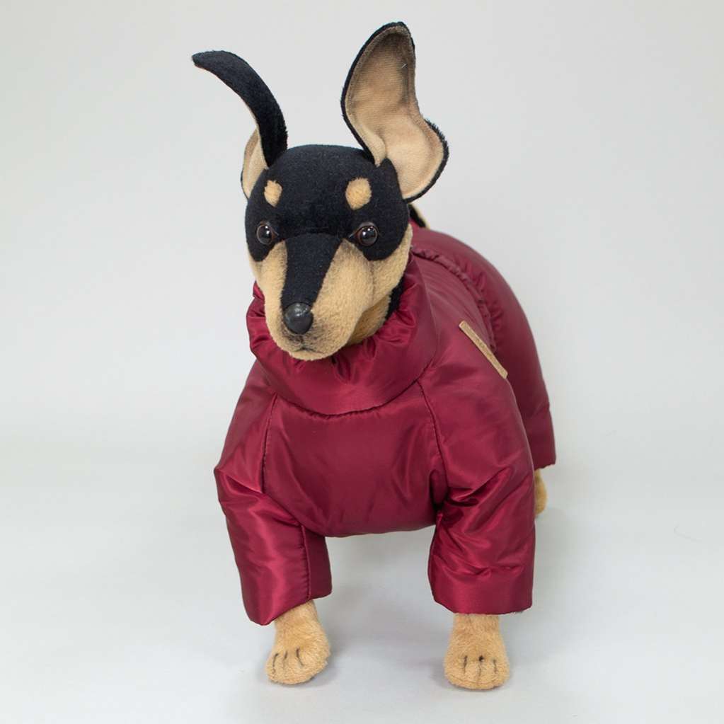 Комбинезон для собак Puffy Дутик Амарант