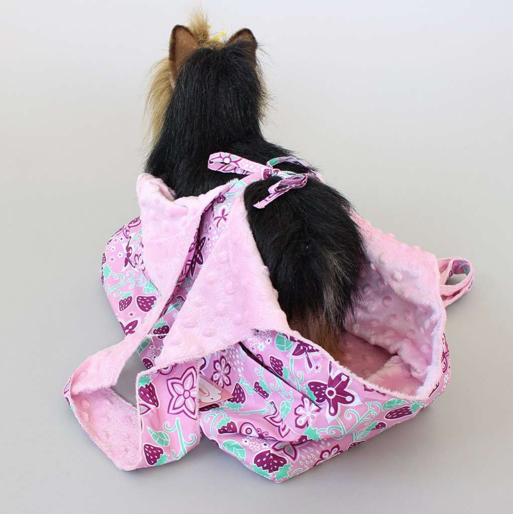 Сумка для собак Puffy Малина