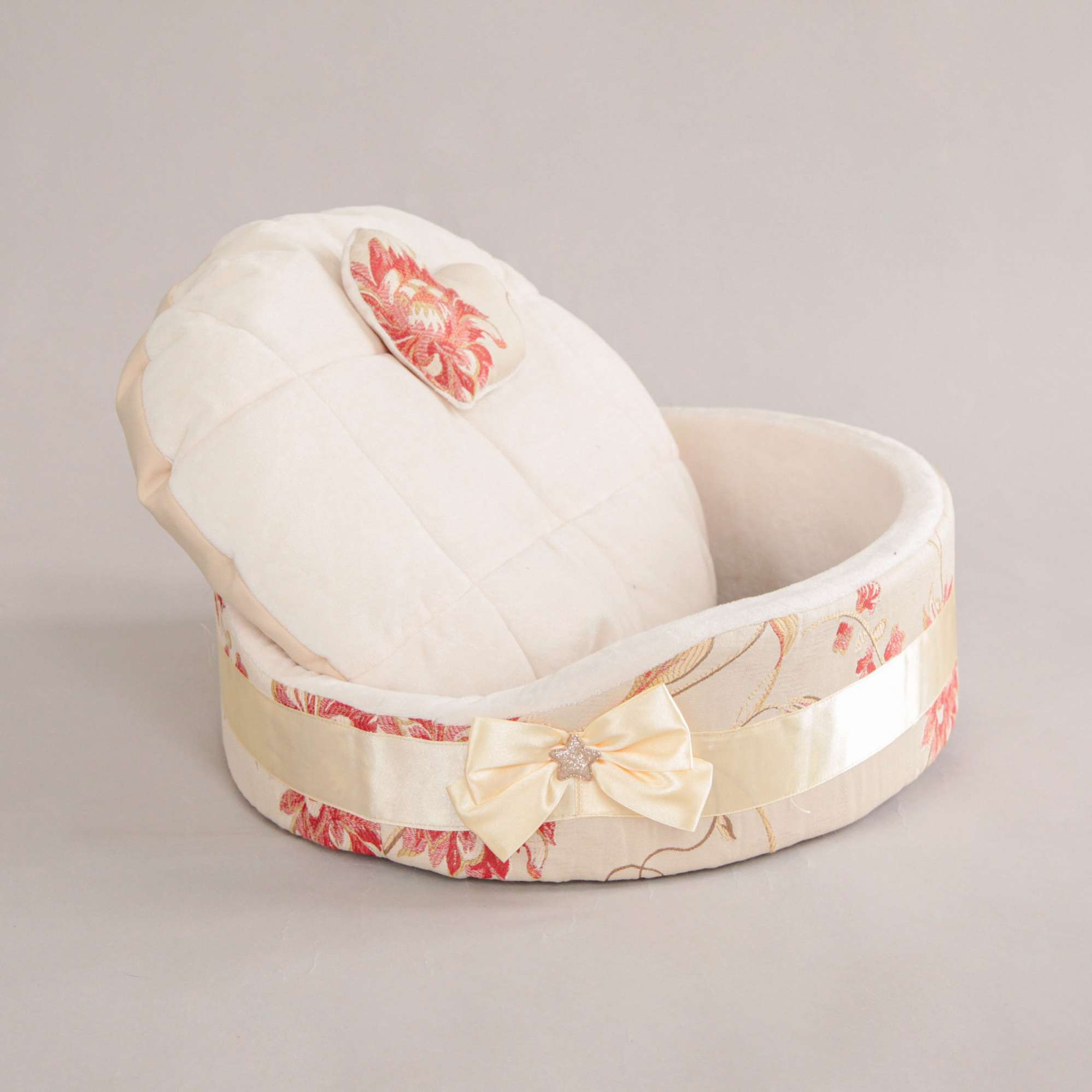 [Лежак] Лежанка для собак Puffy Цветы