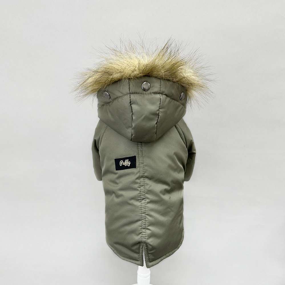 Парка Puffy Спайк Хаки