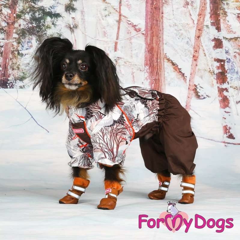 Зимняя обувь для собак ForMyDogs Змея
