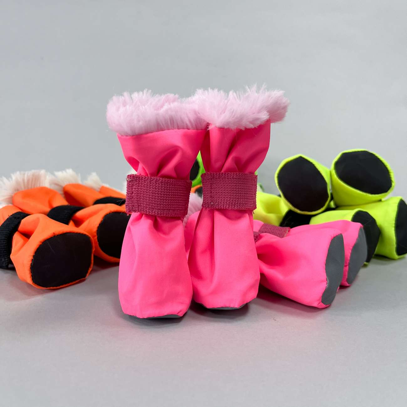 Зимняя обувь для собак Подтяжки Фреш Оранжевый