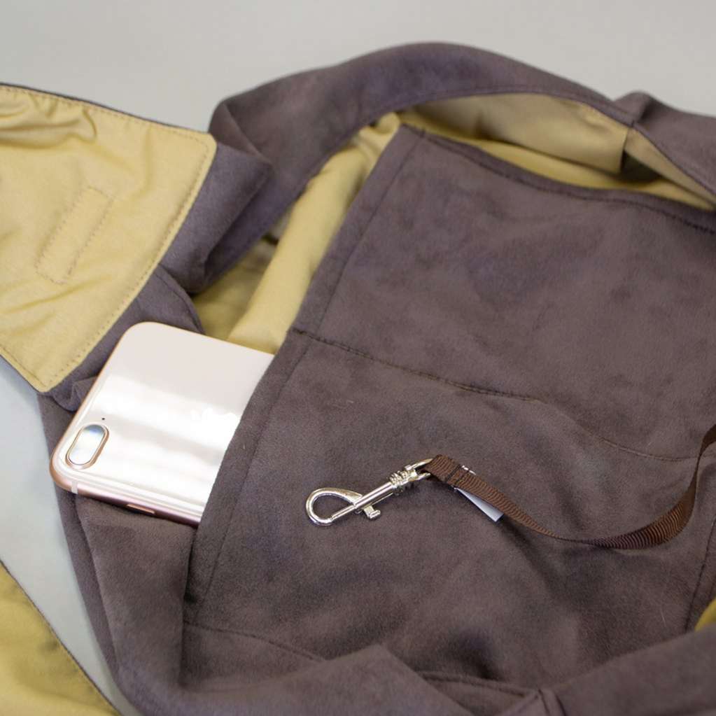 Сумка для собак Гамак Puffy Корица