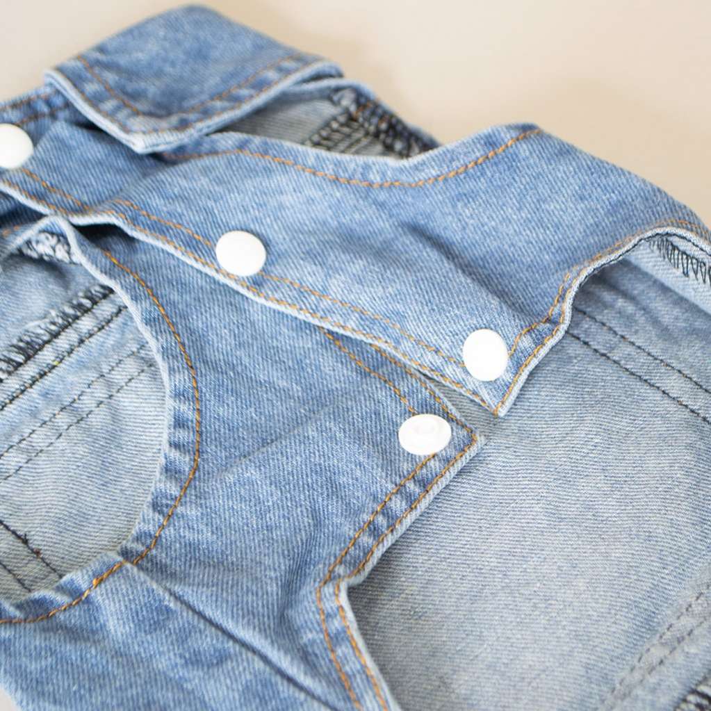 Джинсовка для собак Pet Заплатка