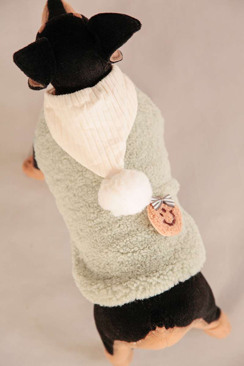 Жилет для собаки меховой Pet Смайл