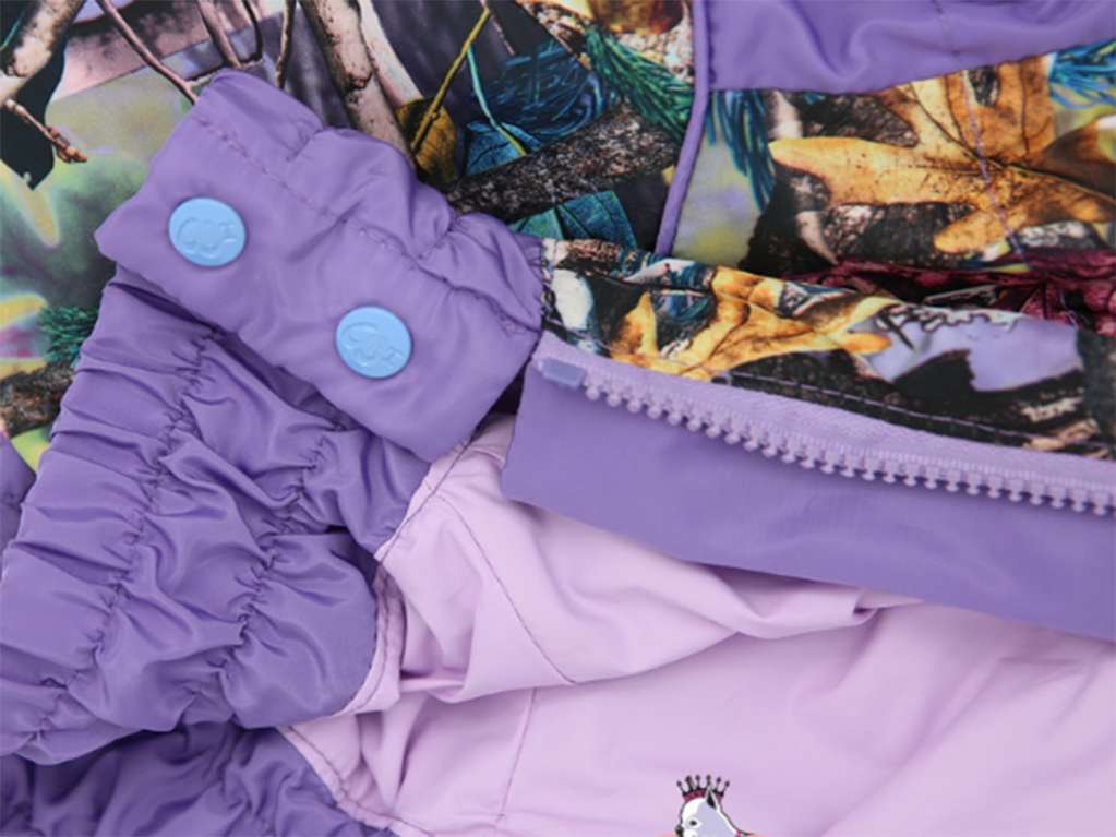 Дождевик для таксы и корги ForMyDogs Яркие краски