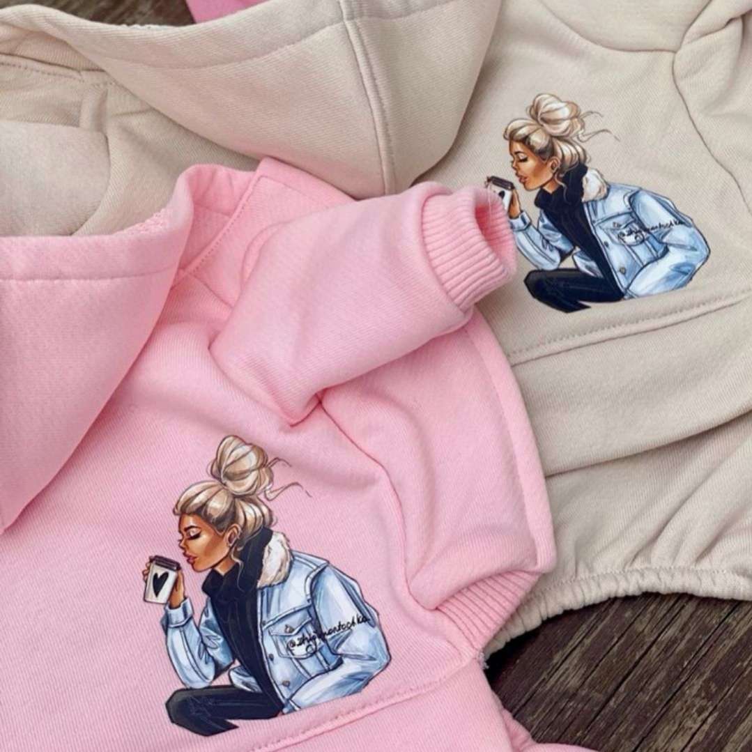 Костюм для собак трикотажный Premium Леди