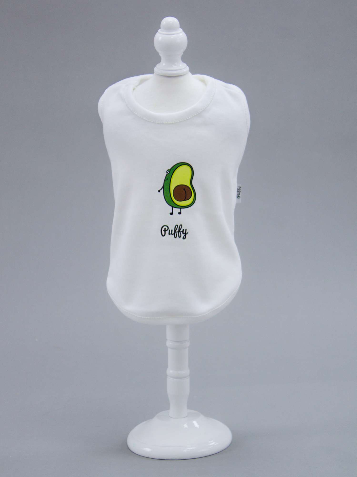 Майка Puffy Авокадо белый