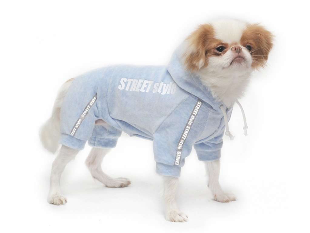 Костюм для собак велюровый Premium Уличный стиль