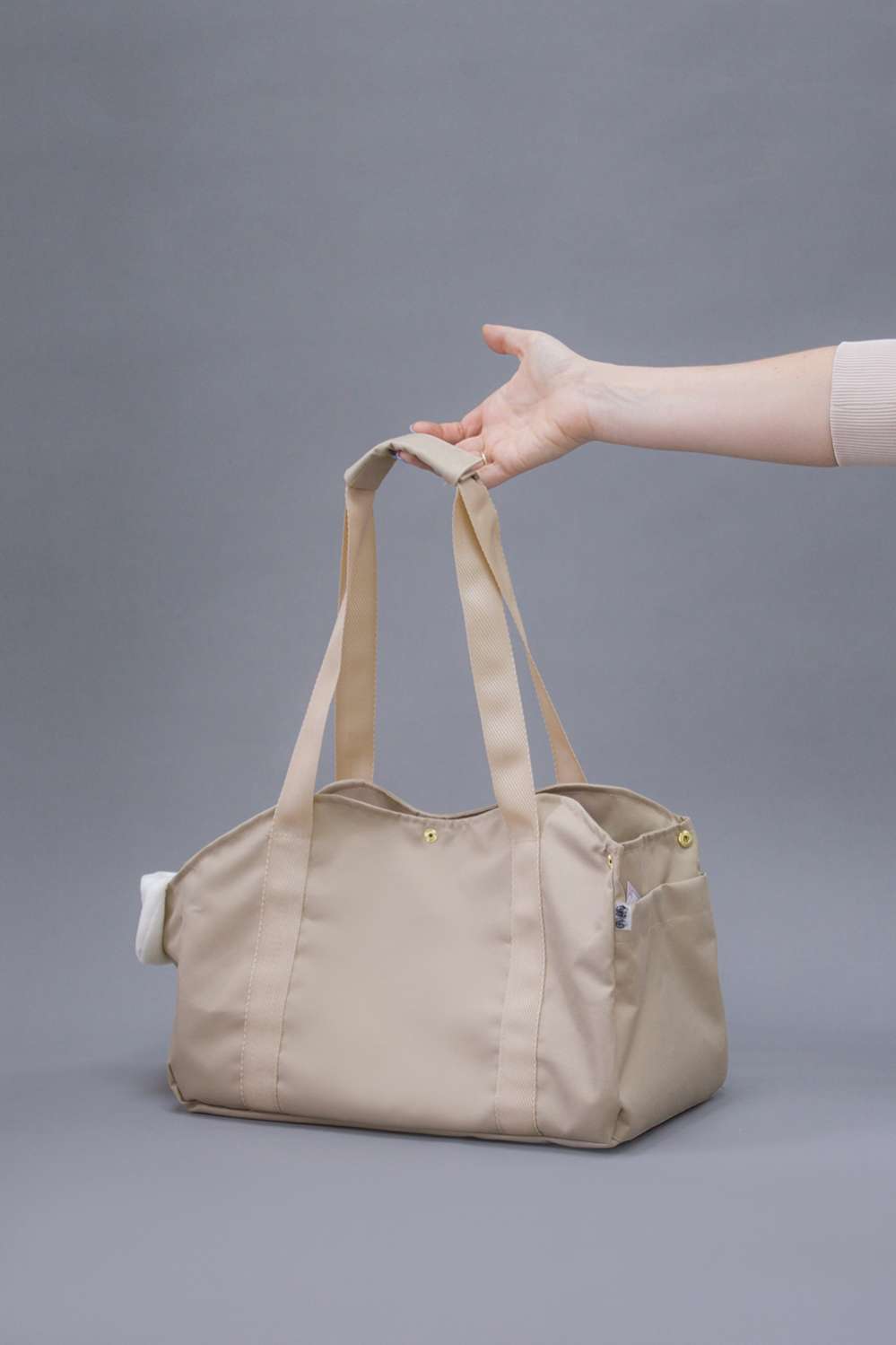 Летняя сумка-слинг Puffy Австралия бежевая