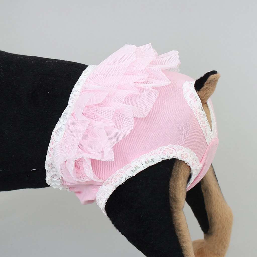 Трусики для собак Pet Рюши