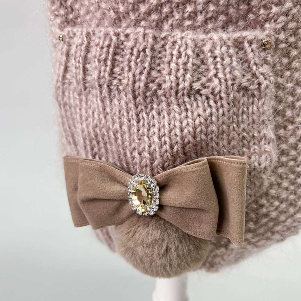 Шерстяной свитер для собак Заюша Кофе