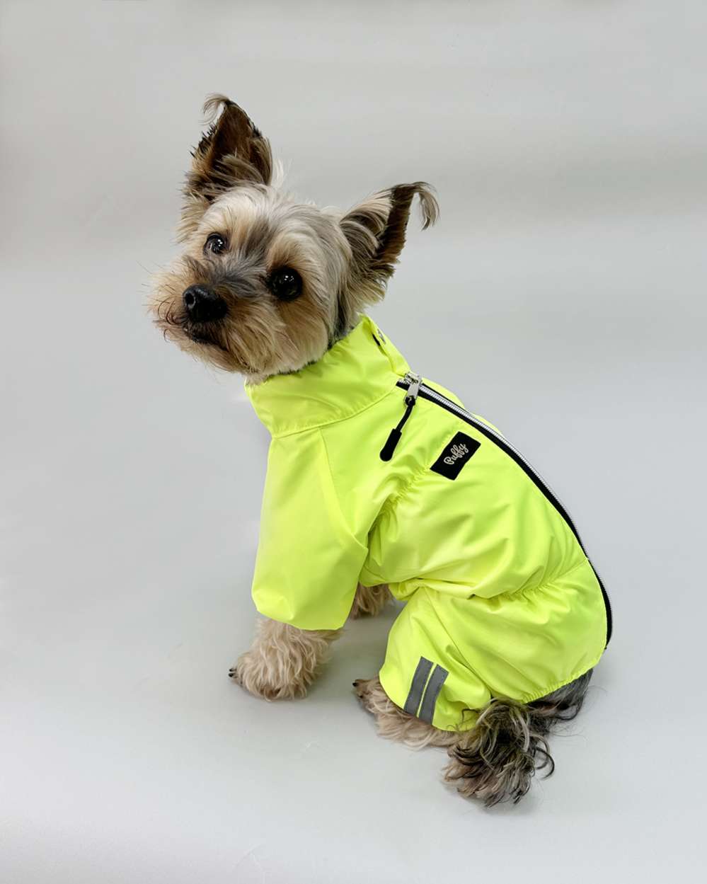 Дождевик для собаки Puffy Лайт желтый