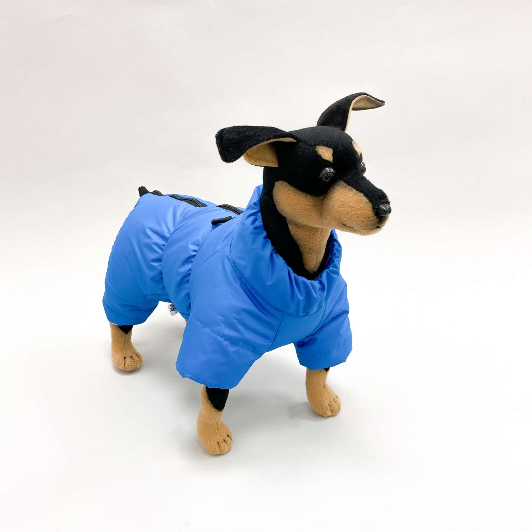 Зимний комбинезон для собак Puffy Айвенго голубой