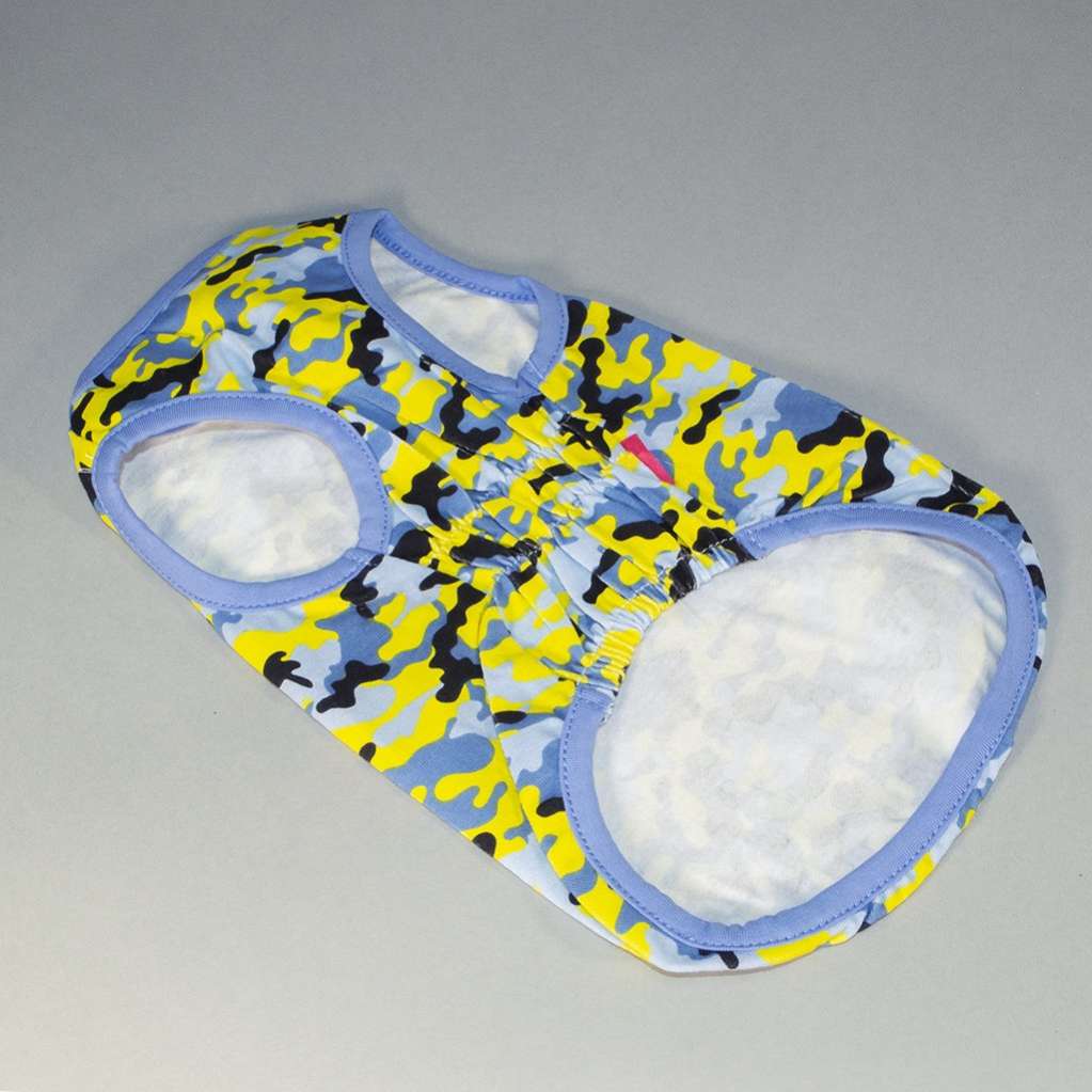 Майка для собаки Premium Камо