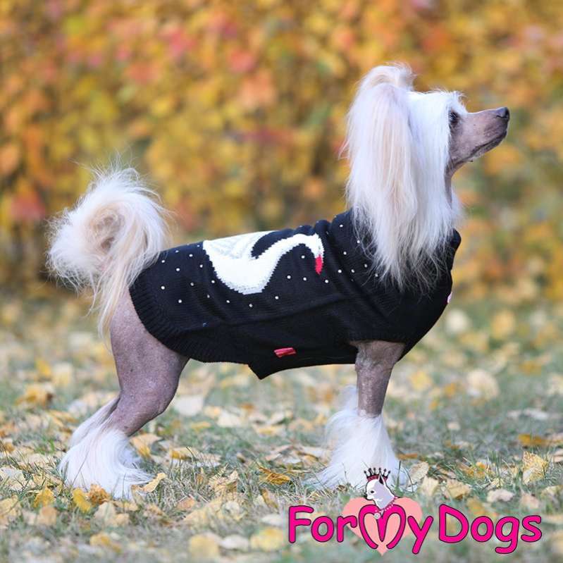 Свитер для собак ForMyDogs Лебедь