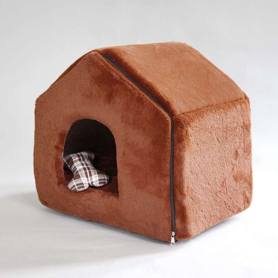 Домик для собаки Puffy Fancy Каштан