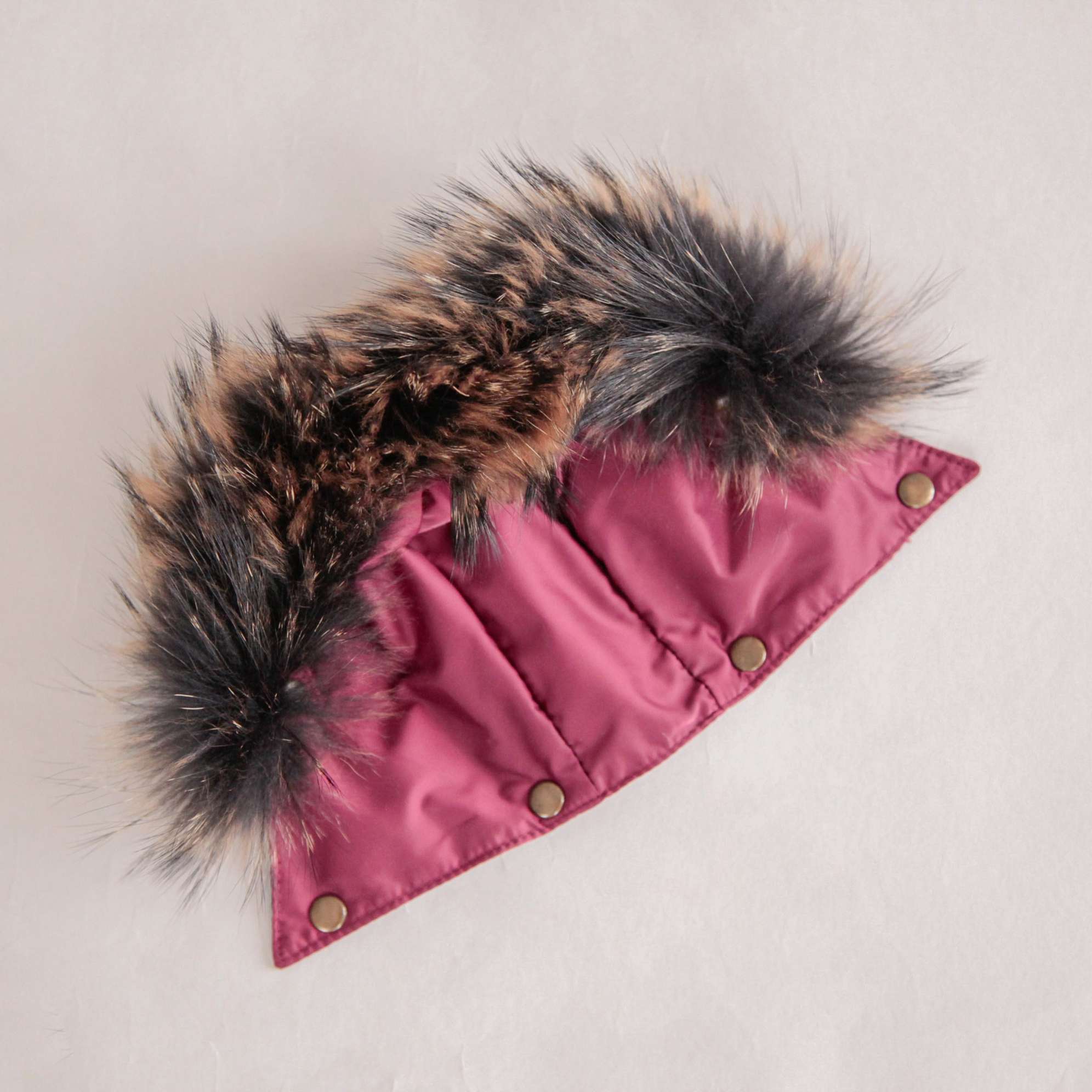 Комбинезон для собак Северное сияние Бургунди на шелке