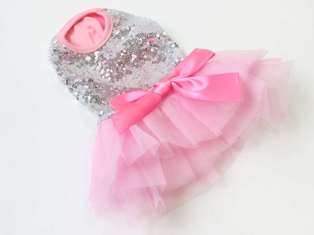 Праздничное платье для собак Волшебное мерцание