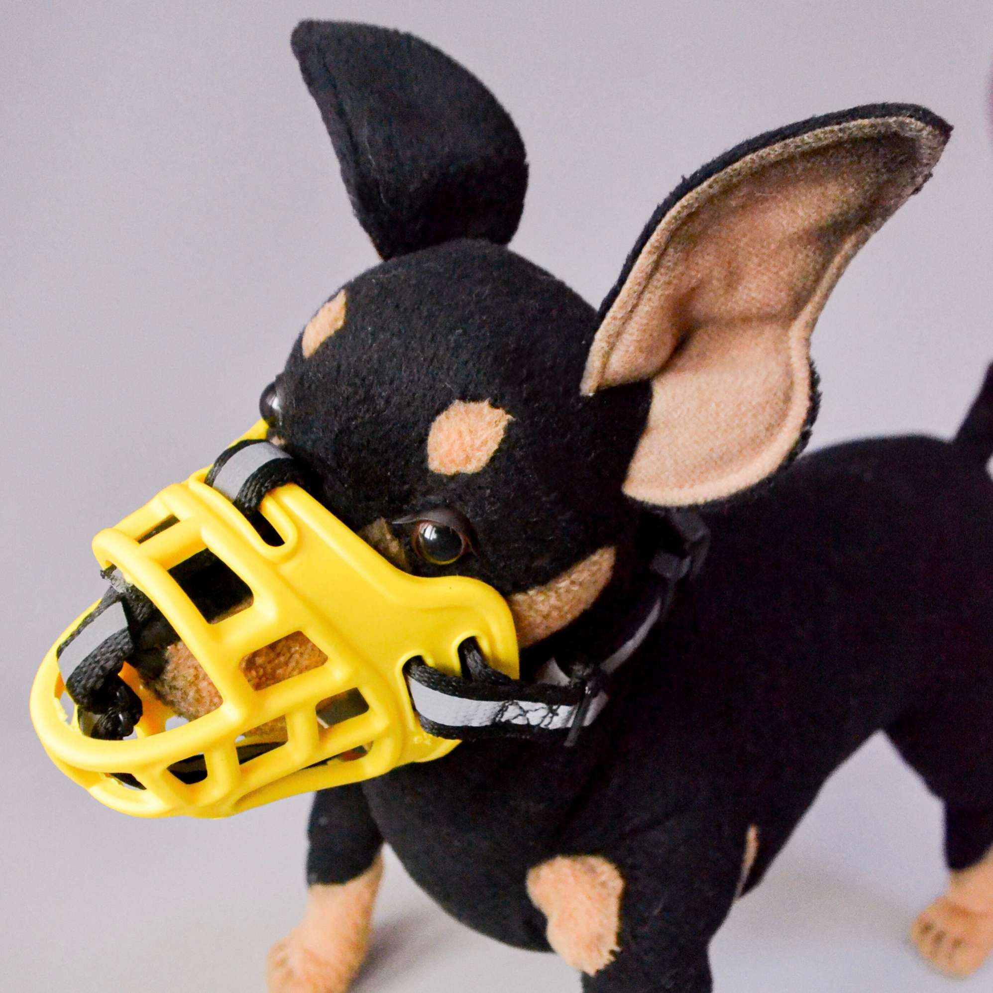 Намордник для собак Маленький агрессор силиконовый