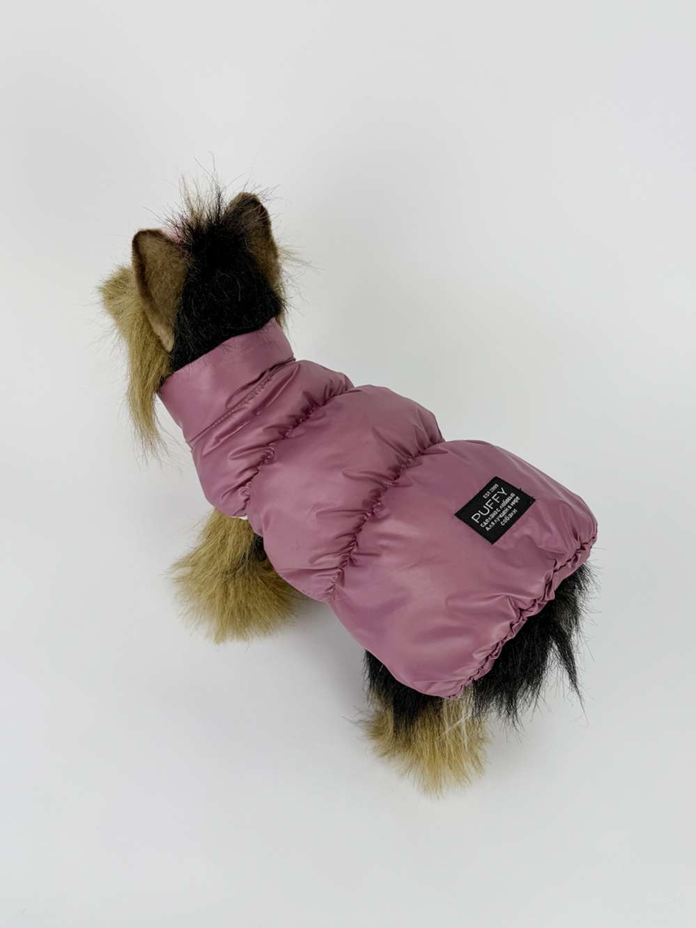 Жилетка Puffy Рич брусника