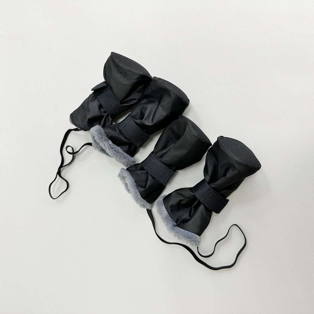 Зимние мешочки Подтяжки Блэк