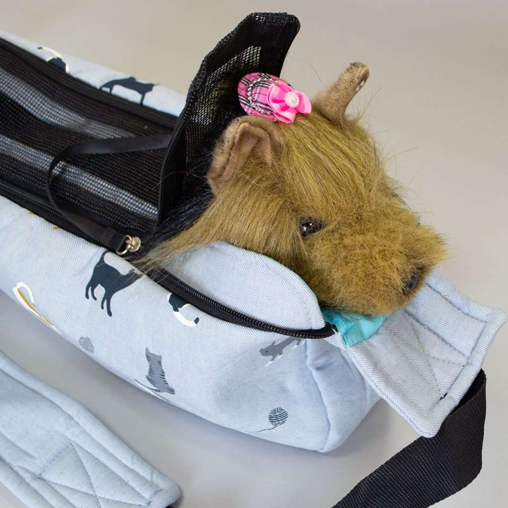 Сумка для собак Слинг Pet Котики