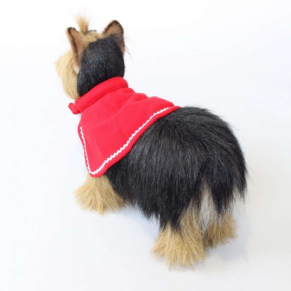 Новогодняя накидка воротник для собаки