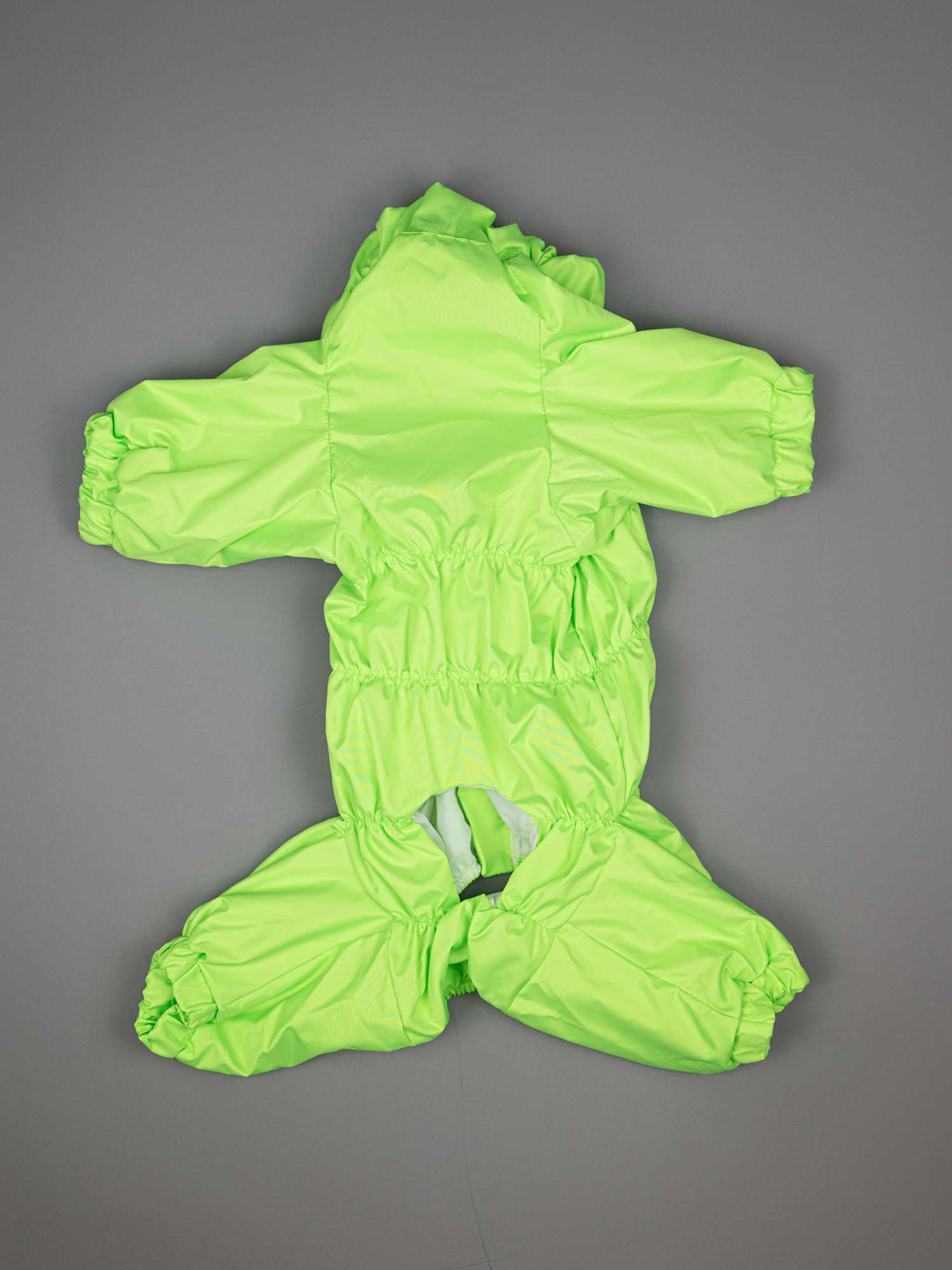 Дождевик для собак Puffy для мопсов и бульдогов салат