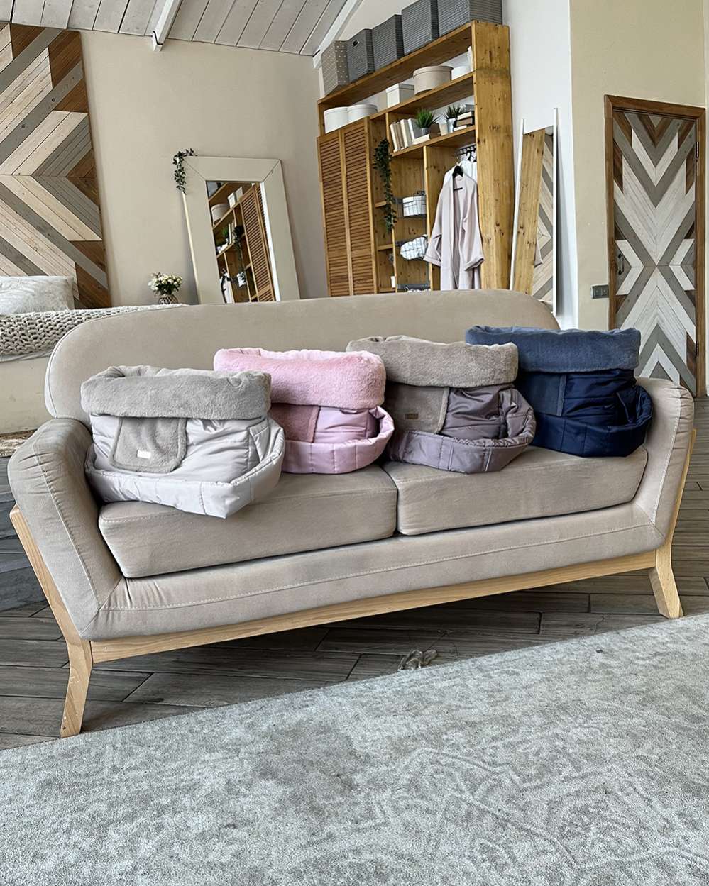 Сумка-мешок для собак Puffy Уют пудра