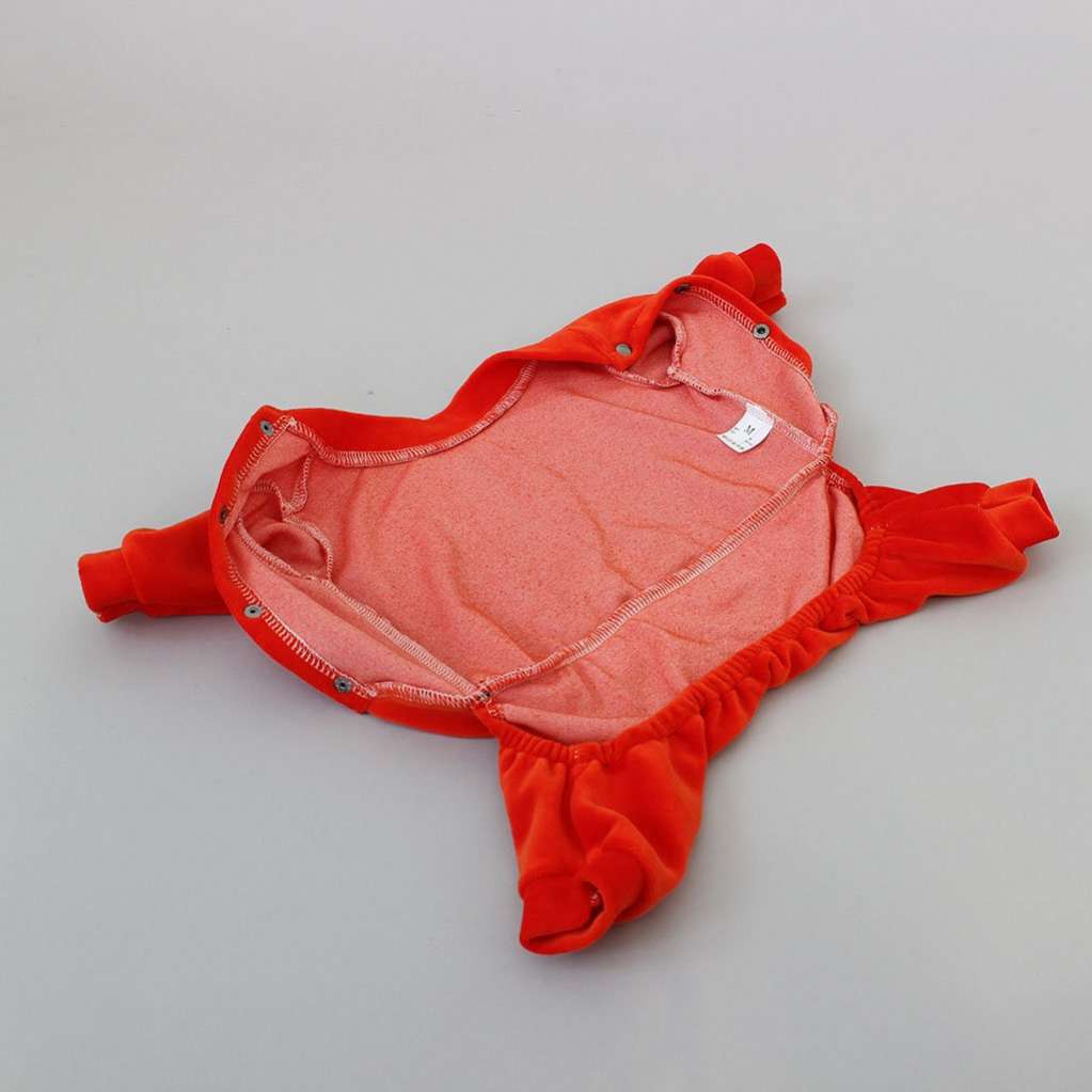 Костюм для собак велюровый Puffy Огонь