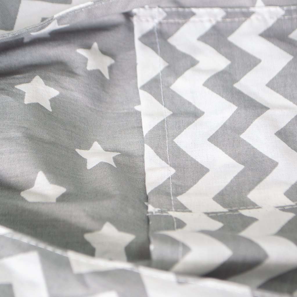 Гамак для собак летний Puffy Серый Зигзаг