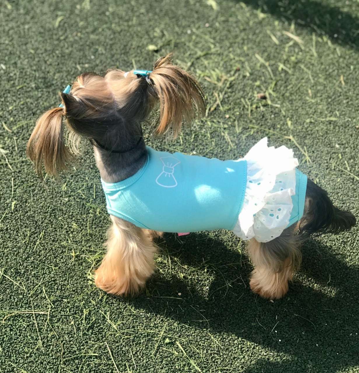 Майка для собаки Песочник Premium Бантик