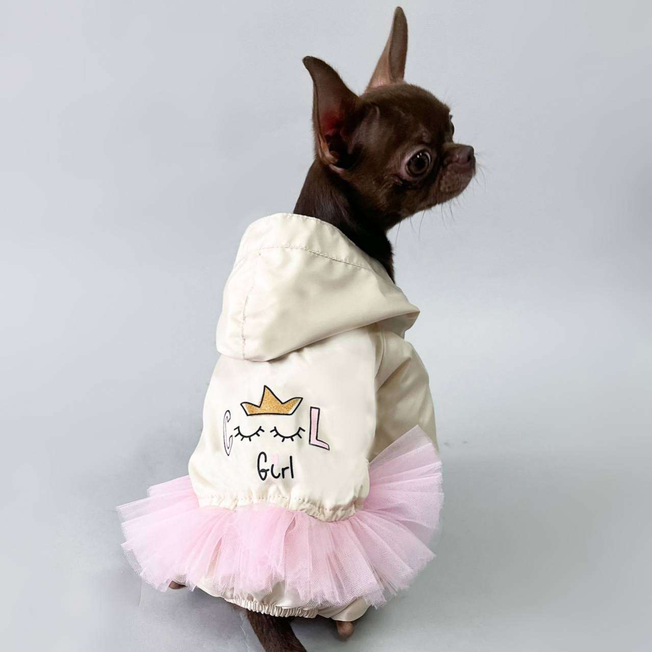 Дождевик для собаки Puffy Cool girl