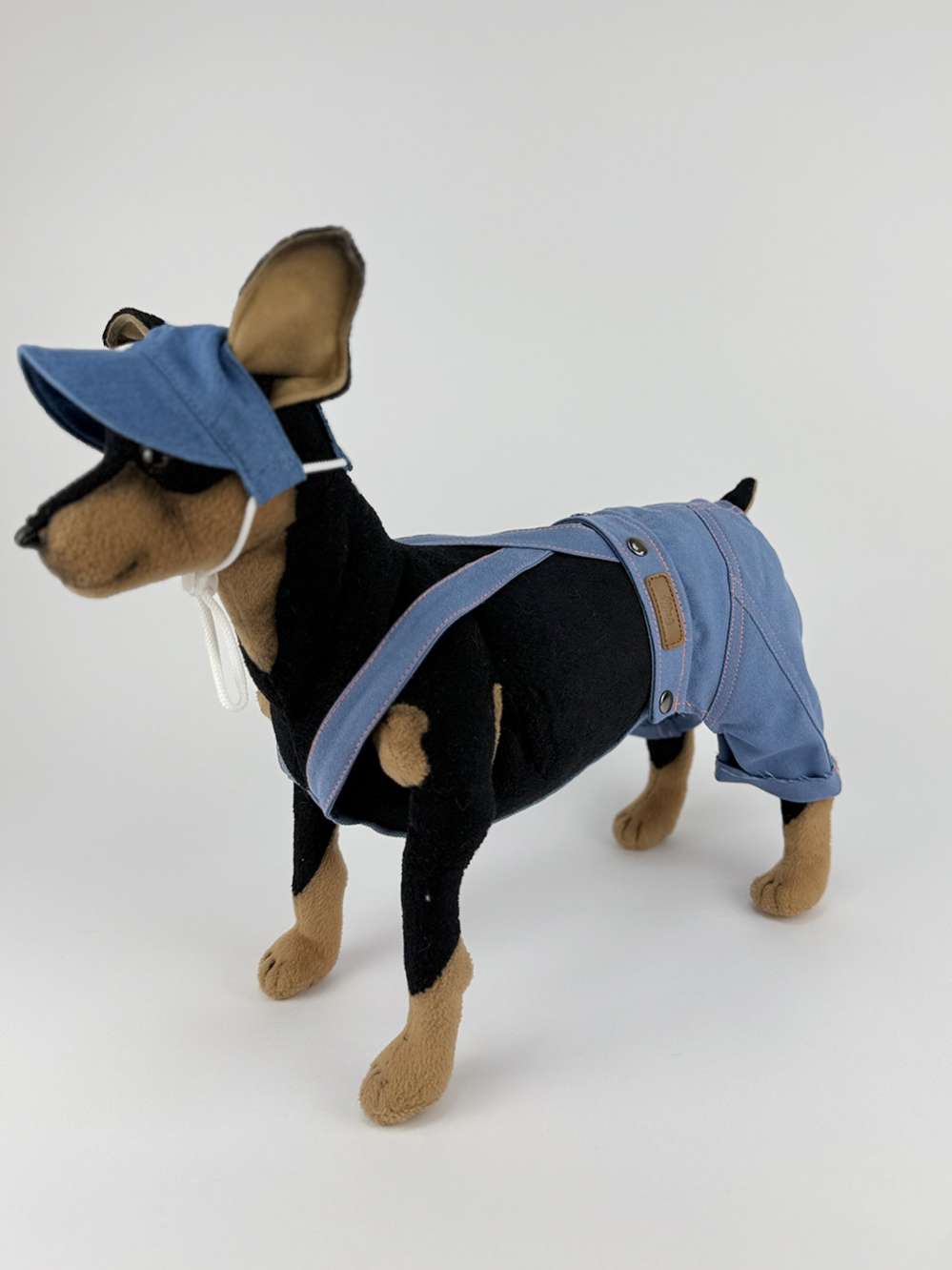 Джинсы для собак Puffy светлые