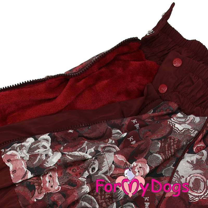 Комбинезон для собак на широкую грудь ForMyDogs Мишки