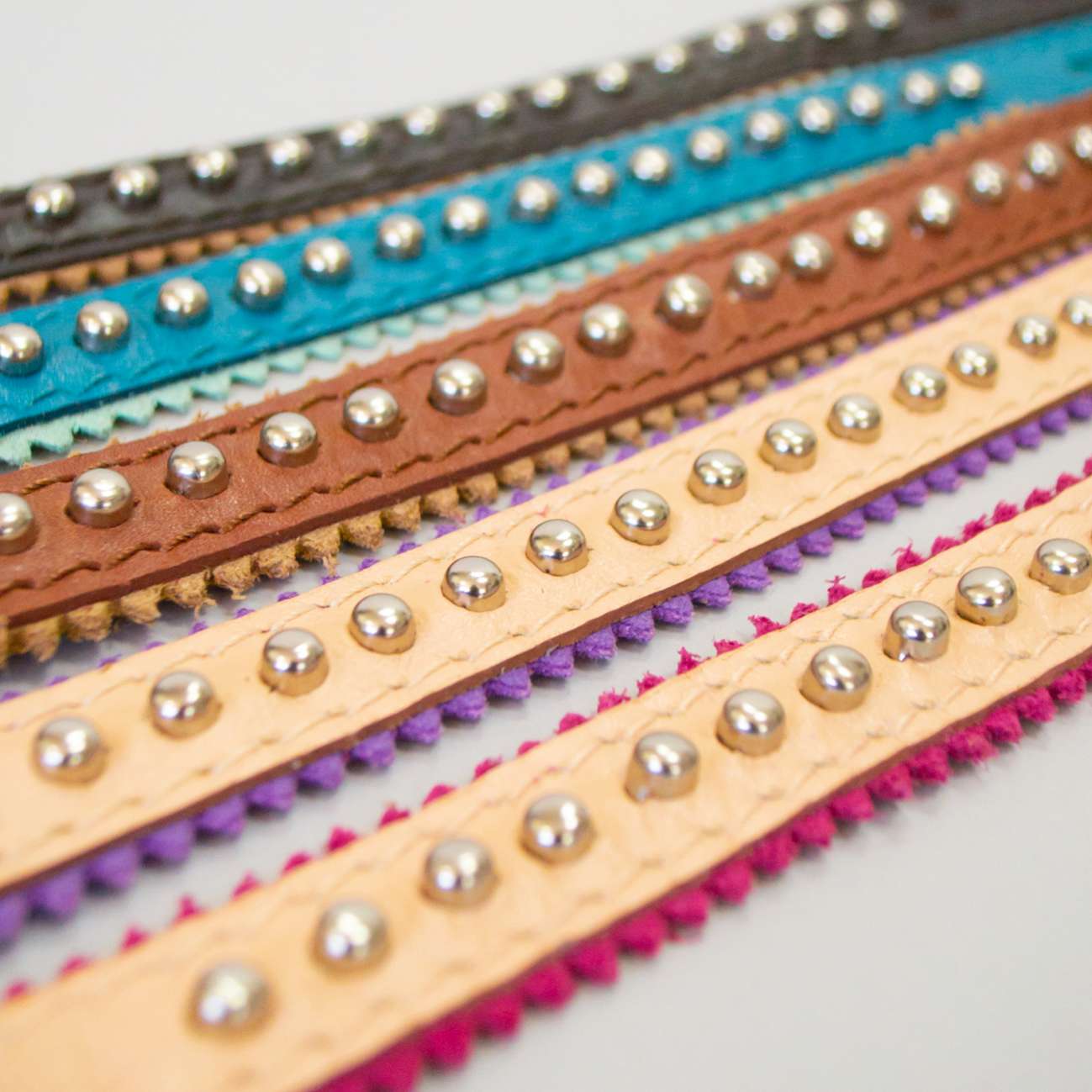 Кожаный ошейник для собак Фауст