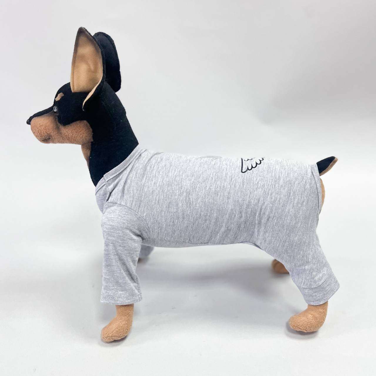 Трикотажный пыльник Puffy шоколад