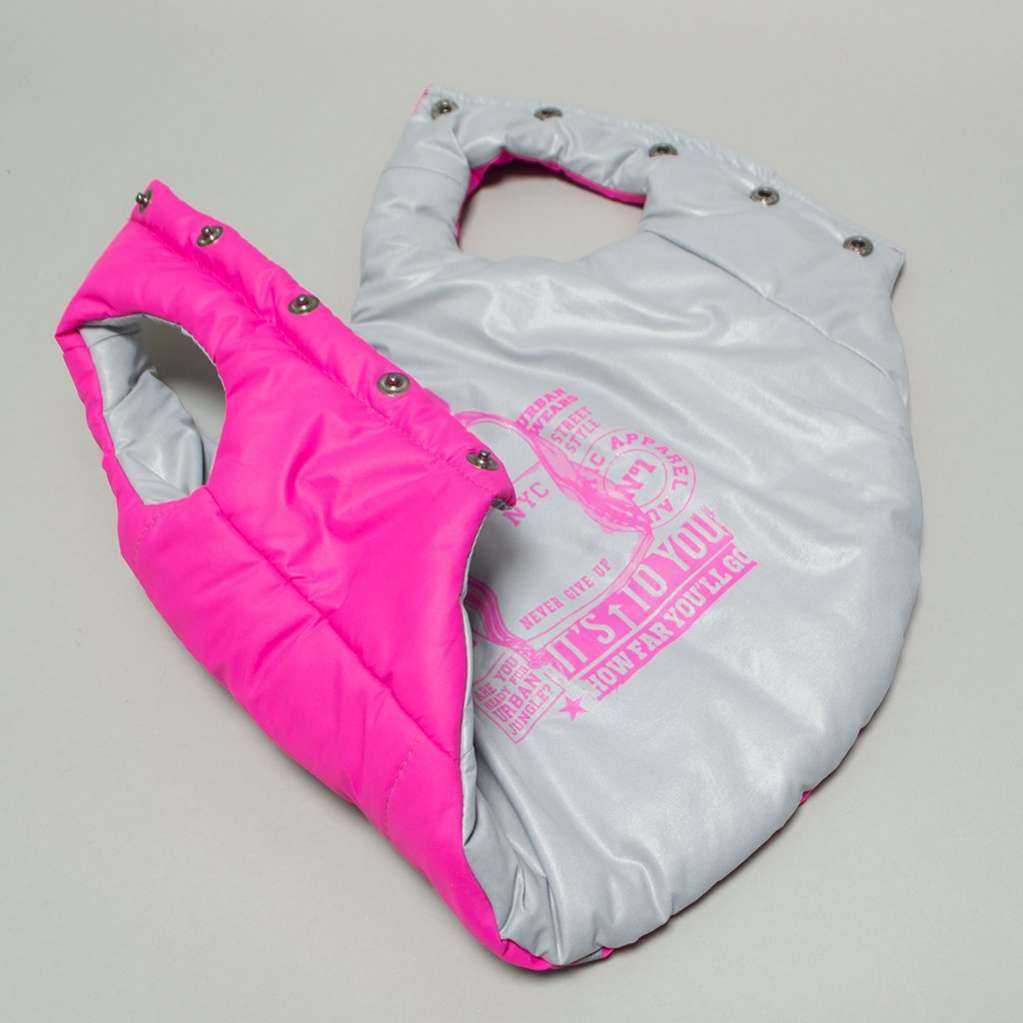 Комплект костюм и жилет для собаки Premium Неон