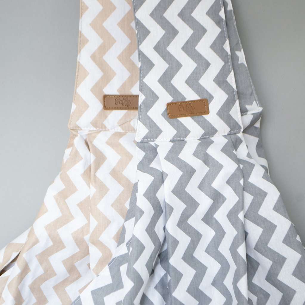 Сумка для собак Гамак Puffy Бежевый Зигзаг летняя