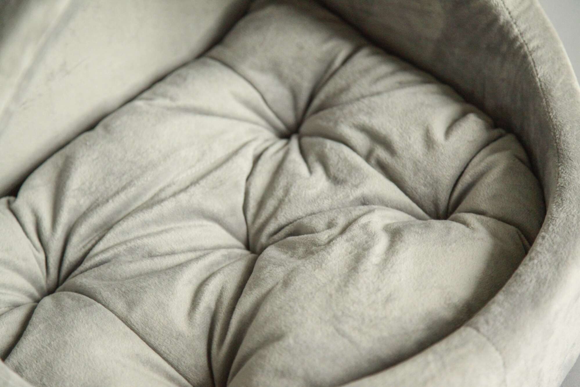 Домик для собаки круглый Puffy Пепел