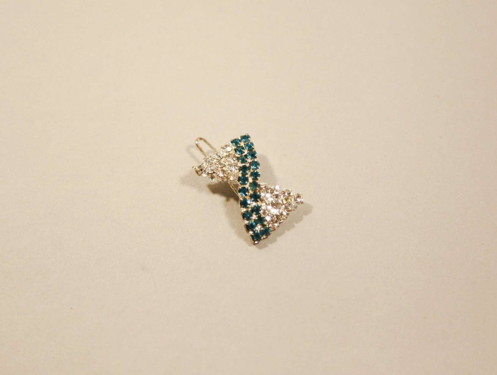 Заколка для собак Зажим Бантик волна