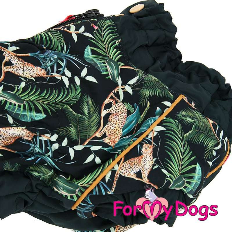 Комбинезон для собак на длинную спину ForMyDogs Джунгли