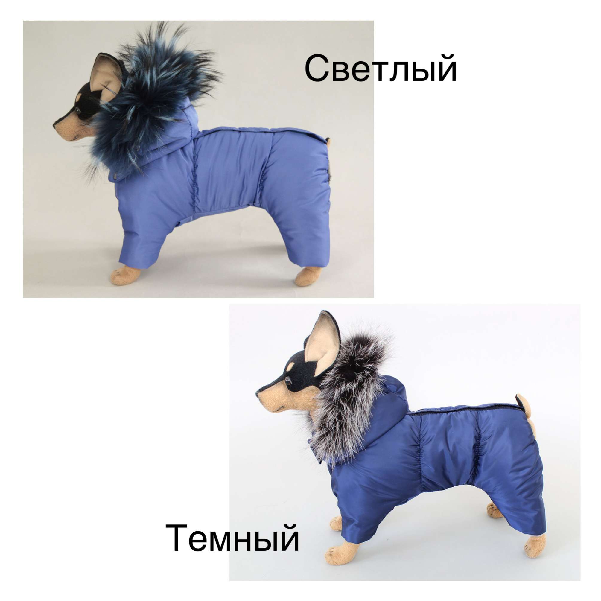 Зимний комбинезон для собак Северное сияние Гавана