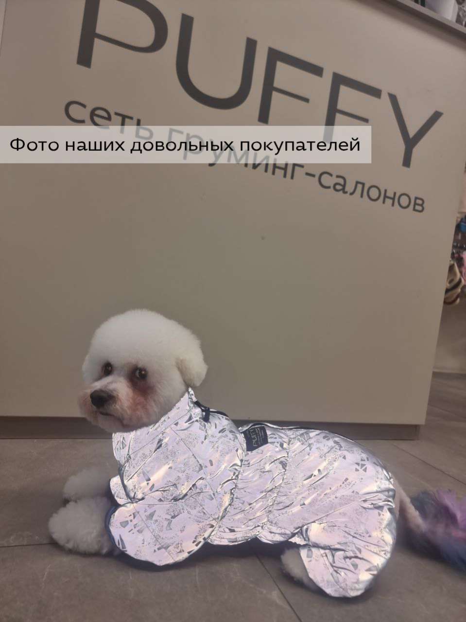 Комбинезон Puffy Светоотражающий узор