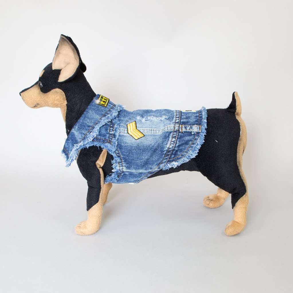 Джинсовка для собак Pet Заряд