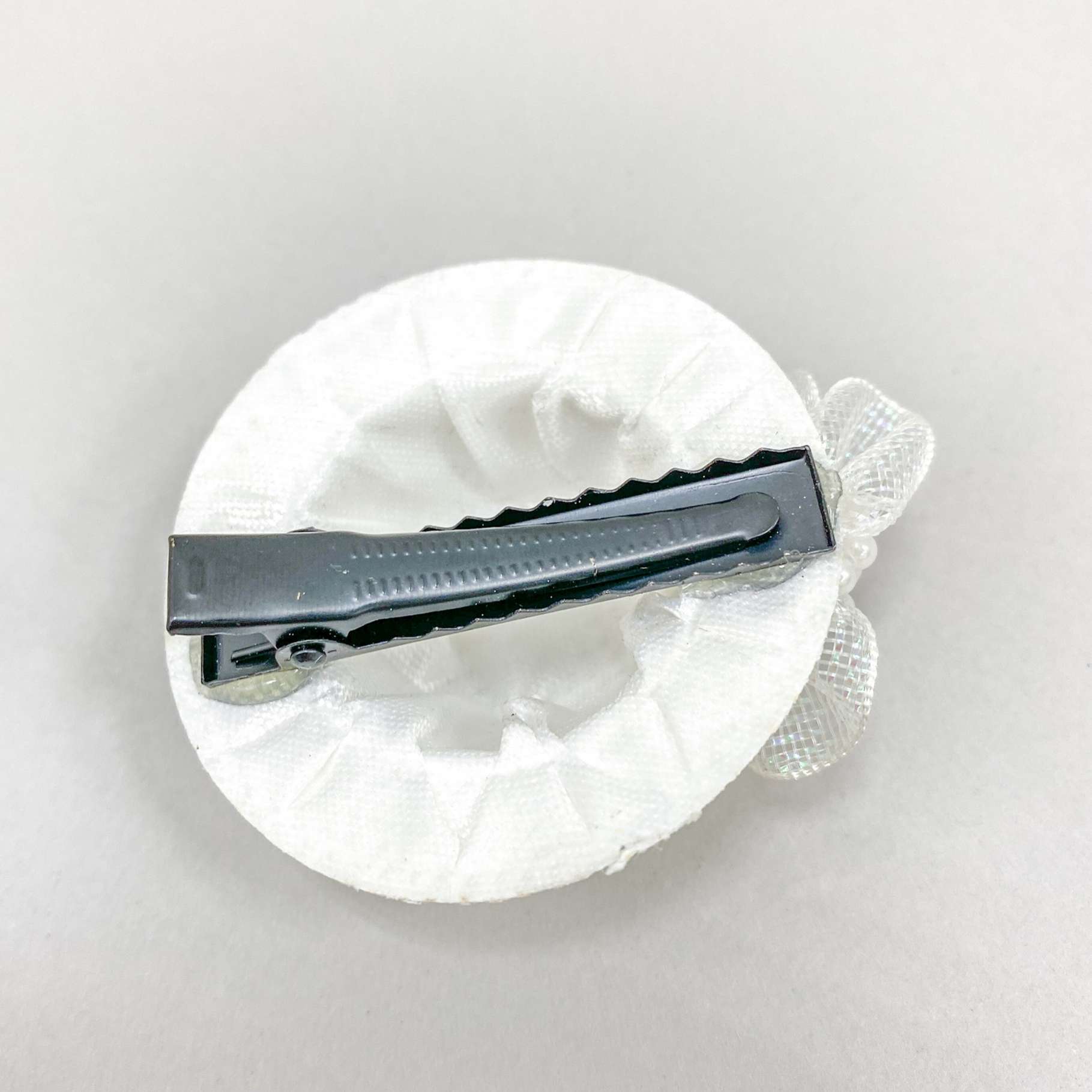 Заколка для собак Шляпка со стразами