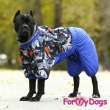 Зимний комбинезон для собак средних и крупных пород ForMyDogs Абстракция