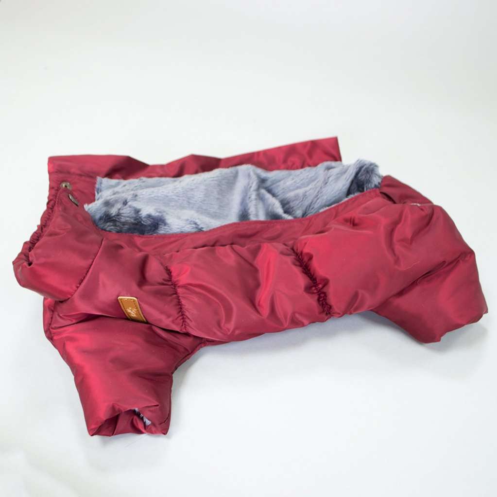 Комбинезон для собак Puffy Дутик Амарант