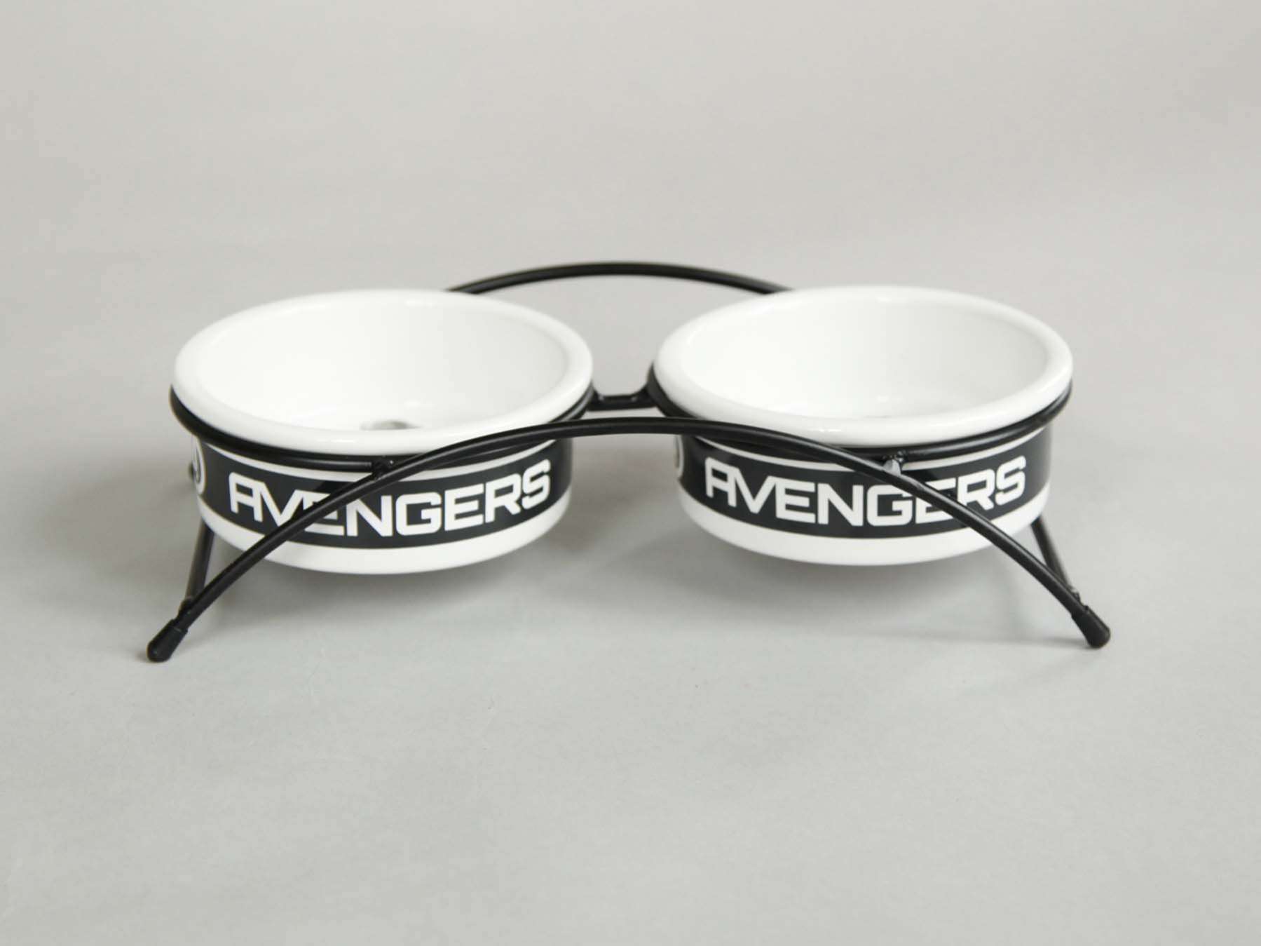 Миска для собак на подставке Мстители